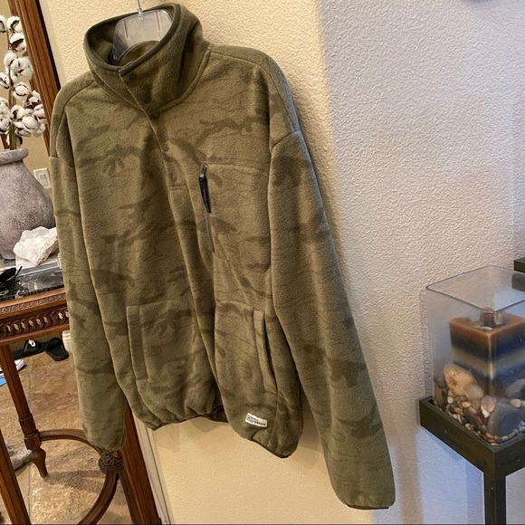 NWT~BRIXTON Olive All Terrain Higgins Pullover Sweater Size Small - Picture 3 of 13